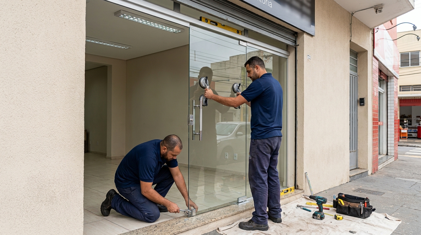 Portas Residenciais e Comerciais em Carapicuíba‑SP