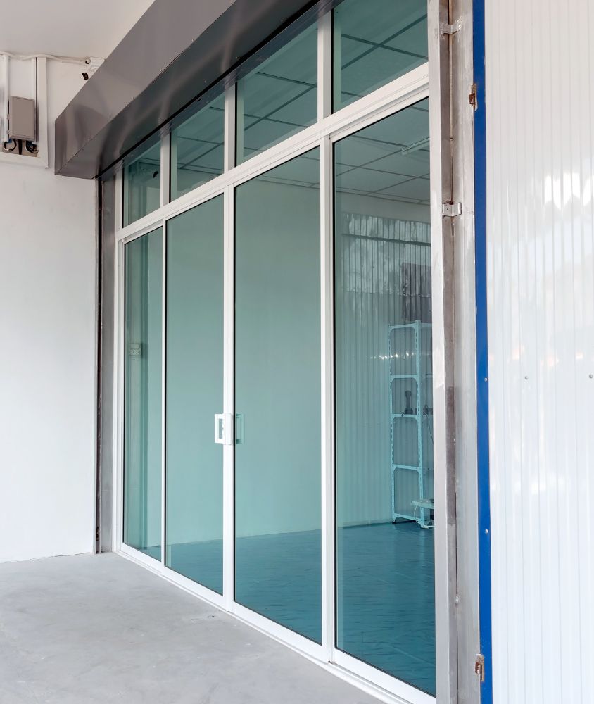 porta de vidro em Carapicuíba